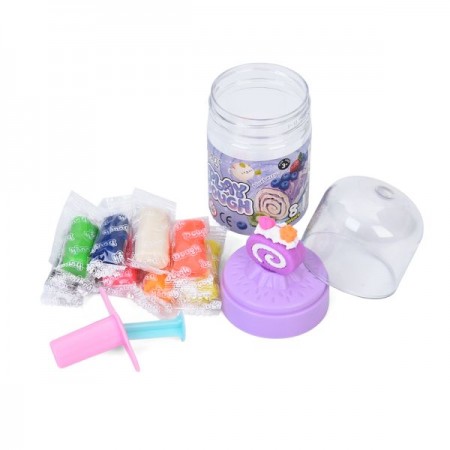 Тісто для ліплення BabyToys MK 5787 8 кольорів з ароматом Тісто для ліплення BabyToys MK 5787 8 кольорів з ароматом