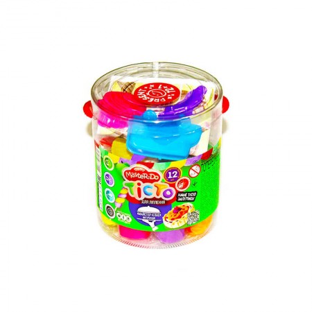 Тесто для лепки Danko Toys Master Do 12 цветов с формочками