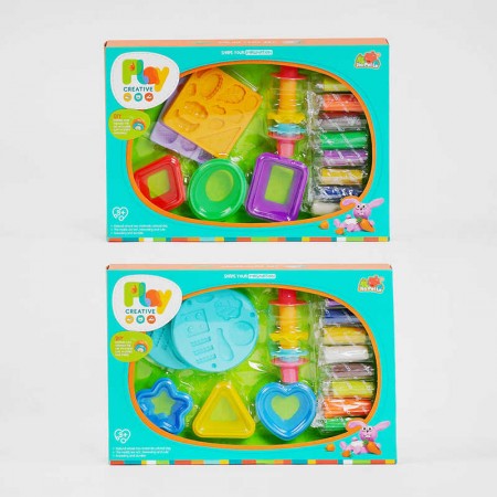 Тісто для ліплення BabyToys 5838-126, 8 кольорів, аксесуари