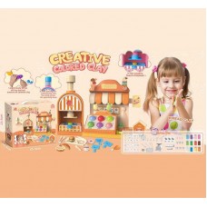 Тесто для лепки BabyToys 8904 с 12 цветами и формами Тесто для лепки BabyToys 8904 с 12 цветами и формами