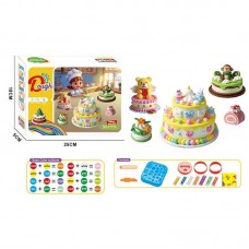 Тесто для лепки BabyToys 9011 разные цвета от 4 лет