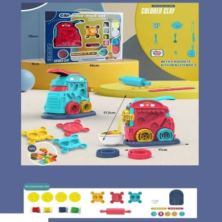 Тісто для ліплення BabyToys 978-158 з формами та екструдером