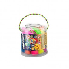 Тесто для лепки Danko Toys 18 цветов флюоресцентное Тесто для лепки Danko Toys 18 цветов флюоресцентное