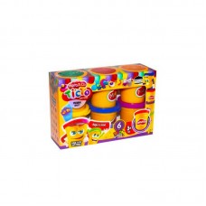  Тісто для ліплення "Master Do" TMDB-01-01U УКР. "Danko Toys", 6 банок*50 г