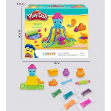 Тесто для лепки BabyToys 0800-2 разные цвета в коробке Тесто для лепки BabyToys 0800-2 разные цвета в коробке