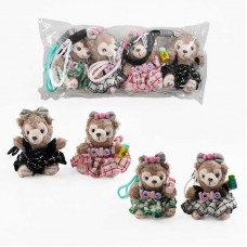 Брелок детский BabyToys Ведмедик с карабином, набор 4 шт Брелок детский BabyToys Ведмедик с карабином, набор 4 шт