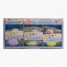 Антистресс игрушка BabyToys лапка мягкие мячики набор 12 шт Антистресс игрушка BabyToys лапка мягкие мячики набор 12 шт