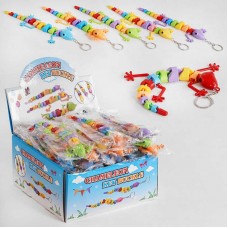 Антистрес брелок BabyToys ящірка пластмасовий для дітей Антистрес брелок BabyToys ящірка пластмасовий для дітей
