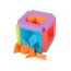 Головоломка 3D Куб-тетрис, логическая сборка фигур, 12×12 см 1111-166