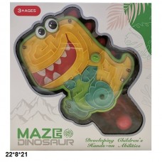 Лабіринтус динозавр BabyToys 589-65A пластмасова головоломка
