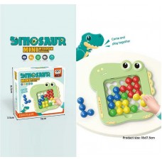 Логическая игра BabyToys динозавр с цветными шариками 1139