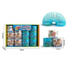 Пружинка детская BabyToys G 001 разные цвета пластик