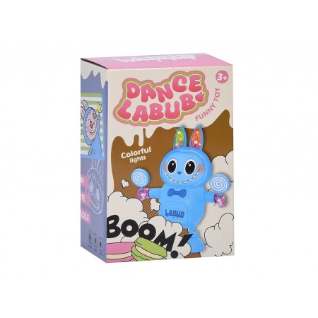 Музыкальная игрушка Labubu 01-23, 22 см, танцует, 3 цвета Музыкальная игрушка Labubu 01-23, 22 см, танцует, 3 цвета