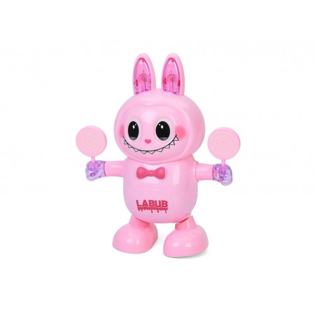 Музыкальная игрушка Labubu 01-23, 22 см, танцует, 3 цвета Музыкальная игрушка Labubu 01-23, 22 см, танцует, 3 цвета