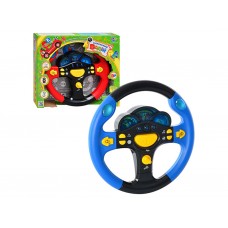 Руль игрушечный музыкальный 7044 UK, 25 см, светящийся и говорящий, Limo Toy