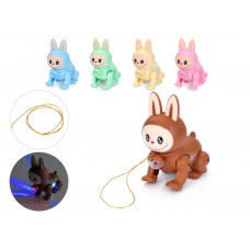 Музыкальная интерактивная игрушка Labubu 776-28 LBB, на поводке, 5 цветов Музыкальная интерактивная игрушка Labubu 776-28 LBB, на поводке, 5 цветов