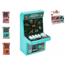Игровой автомат Lottery Machine, 13,2×7,7×7,5 см, свет и музыка, с фишками, 3 вида FY915256