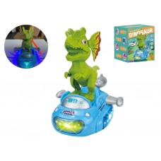 Игрушка динозавр Spacecraft Dinosaur, 18,5 см, светящийся и распыляющий пар FY917241