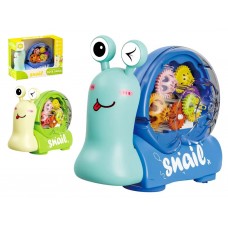 Іграшка музична світлова равлик Cute Snail 195 см, рух шестерень, підсвітка, 2 види FY918039