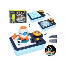 Космическая игра с катапультой, ракетой и таймером Космическая игра с катапультой, ракетой и таймером