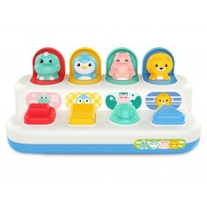 Развивающая детская игрушка Pop-Up Animals Iggy Ziggy со звуками и фигурками животных HE8075 Развивающая детская игрушка Pop-Up Animals Iggy Ziggy со звуками и фигурками животных HE8075