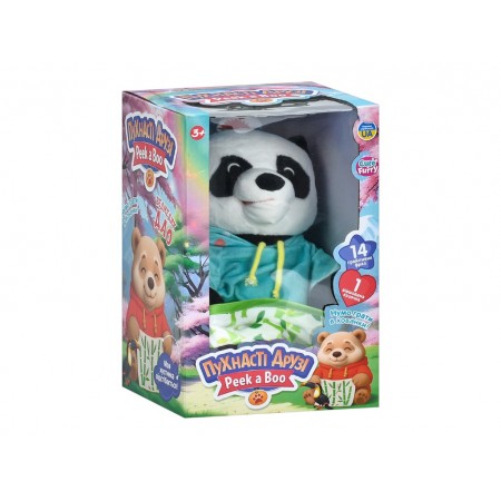 Панда интерактивная M 6226 I UA, говорит и играет в прятки, Limo Toy