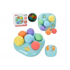 Игрушка с текстурными мячиками, 6 шт, музыка, свет, на батарейках 35179M Игрушка с текстурными мячиками, 6 шт, музыка, свет, на батарейках 35179M