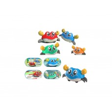 Игрушка Краб, инерционная, подвижные детали, 4 цвета (цена за 1 шт) LG188123