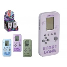 Игровая консоль портативная, с игрой Тетрис, 14 см, 26 игр, 3 вида (цена за 1шт) WJ120