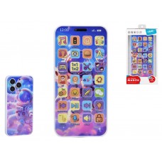 Дитячий навчальний телефон Космонавт Early Education Mobile, 15,5 см, звук та світло YL626-15