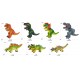 Фигурка JS04-2-3-6-7-9-11-15 динозавр, звук, світло, 7 видів від 20см до 26см, бат табл, у пакеті, від
