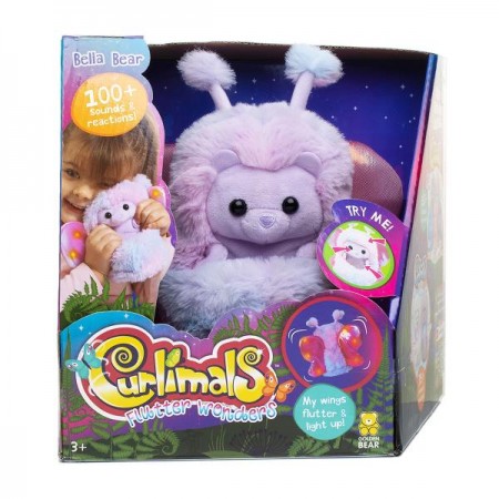 Интерактивная игрушка Curlimals Flutter Wonders Медведица Белла Интерактивная игрушка Curlimals Flutter Wonders Медведица Белла