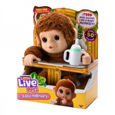 Интерактивная игрушка Little Live Pets Обезьянка Интерактивная игрушка Little Live Pets Обезьянка