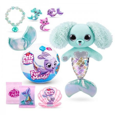 Интерактивная игрушка Pets Robo Alive Furmaids S1 Щенок Даззи 9555D Интерактивная игрушка Pets Robo Alive Furmaids S1 Щенок Даззи 9555D