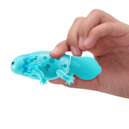 Интерактивная игрушка Pets Robo Alive S1 Аксолотль бирюзовый 9556B