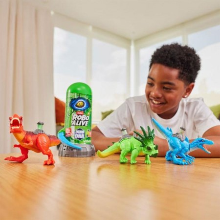 Интерактивная игрушка Pets Robo Alive S1 ДНК Тиранозавра 71139A