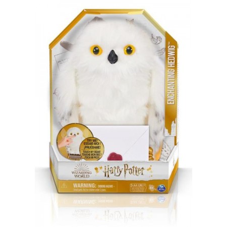 Интерактивная игрушка Wizarding World Сова Хедвига 30 см со звуками SM22001 Интерактивная игрушка Wizarding World Сова Хедвига 30 см со звуками SM22001