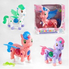 Музыкальная игрушка единорог TK-10232 со звуком и светом