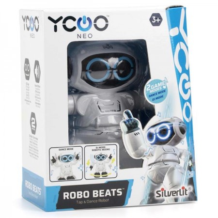 Танцующий робот Silverlit Beats с сенсорным управлением Танцующий робот Silverlit Beats с сенсорным управлением