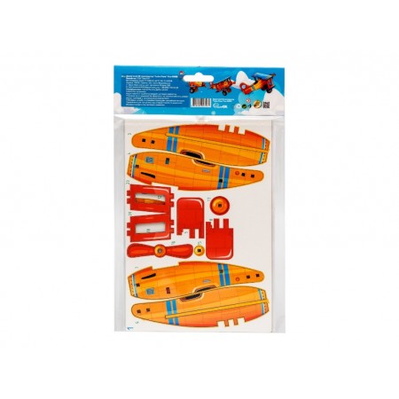 Дерев’яний 3D-конструктор Turbo Plane, PuzzleOk 00959 Дерев’яний 3D-конструктор Turbo Plane, PuzzleOk 00959