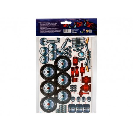 Дерев’яний 3D конструктор Turbo Bike, PuzzleOk 00961