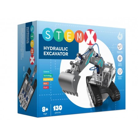 STEAM-конструктор Гидравлический экскаватор StemX, 130 деталей GC0101