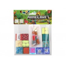 Магнитный конструктор Minecraft, 12 магнитных блоков и минифигурка LT513954