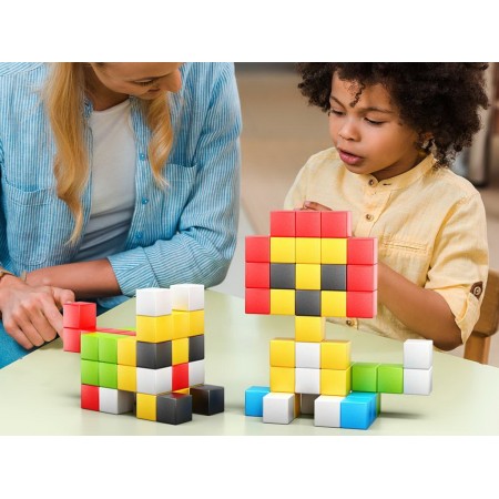 Магнітний конструктор PicassoTiles Pixel Building Cubes, 50 деталей Магнітний конструктор PicassoTiles Pixel Building Cubes, 50 деталей