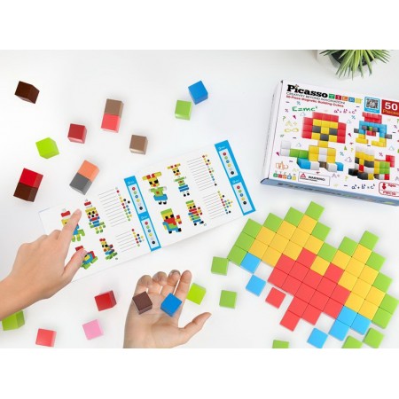 Магнітний конструктор PicassoTiles Pixel Building Cubes, 50 деталей Магнітний конструктор PicassoTiles Pixel Building Cubes, 50 деталей