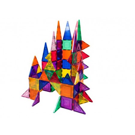 Магнитный конструктор PicassoTiles Magnetic Building Blocks, 101 деталь