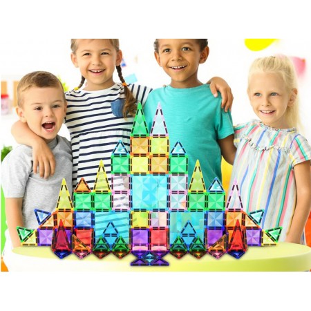 Магнитный конструктор PicassoTiles Mini Diamond Series Set, 100 деталей Магнитный конструктор PicassoTiles Mini Diamond Series Set, 100 деталей