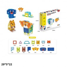 Магнитный конструктор BabyToys X1201 животные 35 деталей