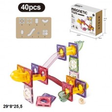 Магнитный конструктор BabyToys XC-C3 с шариком 40 деталей