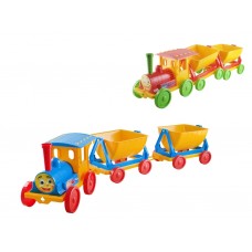 Конструктор Поезд с 2 прицепами Doloni Toys 013118-2